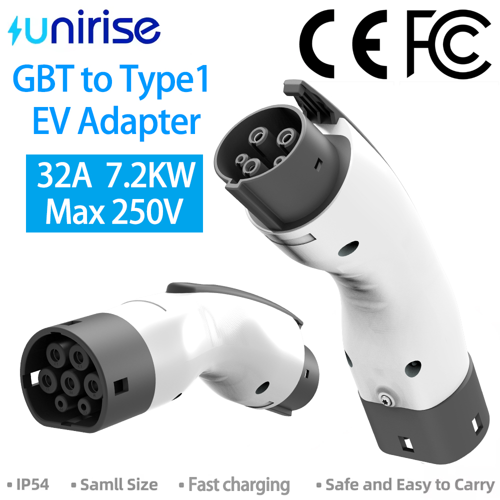 Ev Charger Adapter - Unirise GBT zu Typ1 EV-Adapter-Stecker 32A
