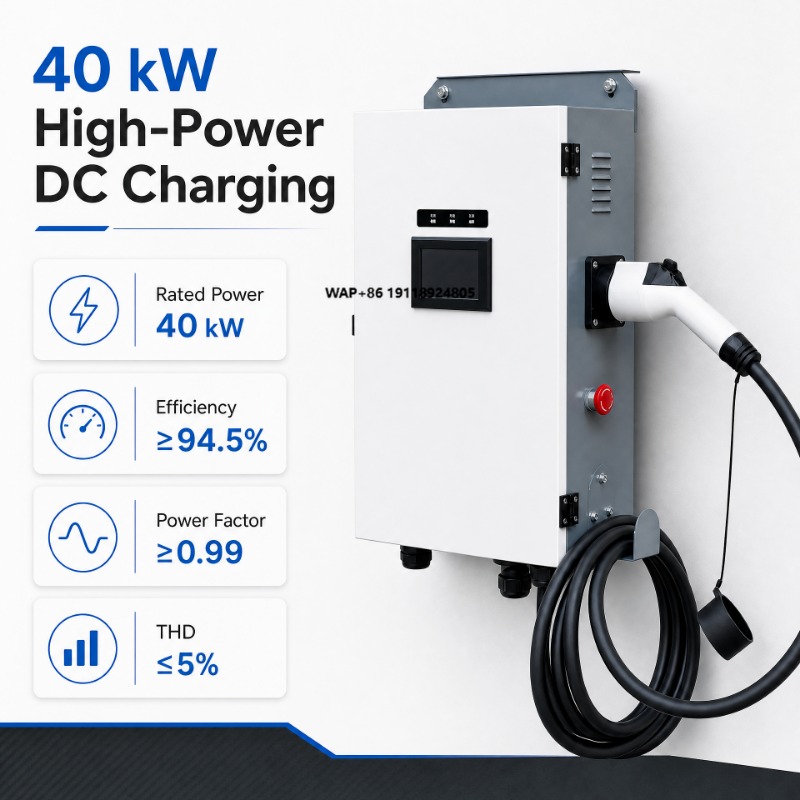 Fast Ev Charger - Bodenmontierte Ladestationen DC EV-Ladestation 40KW 60KW