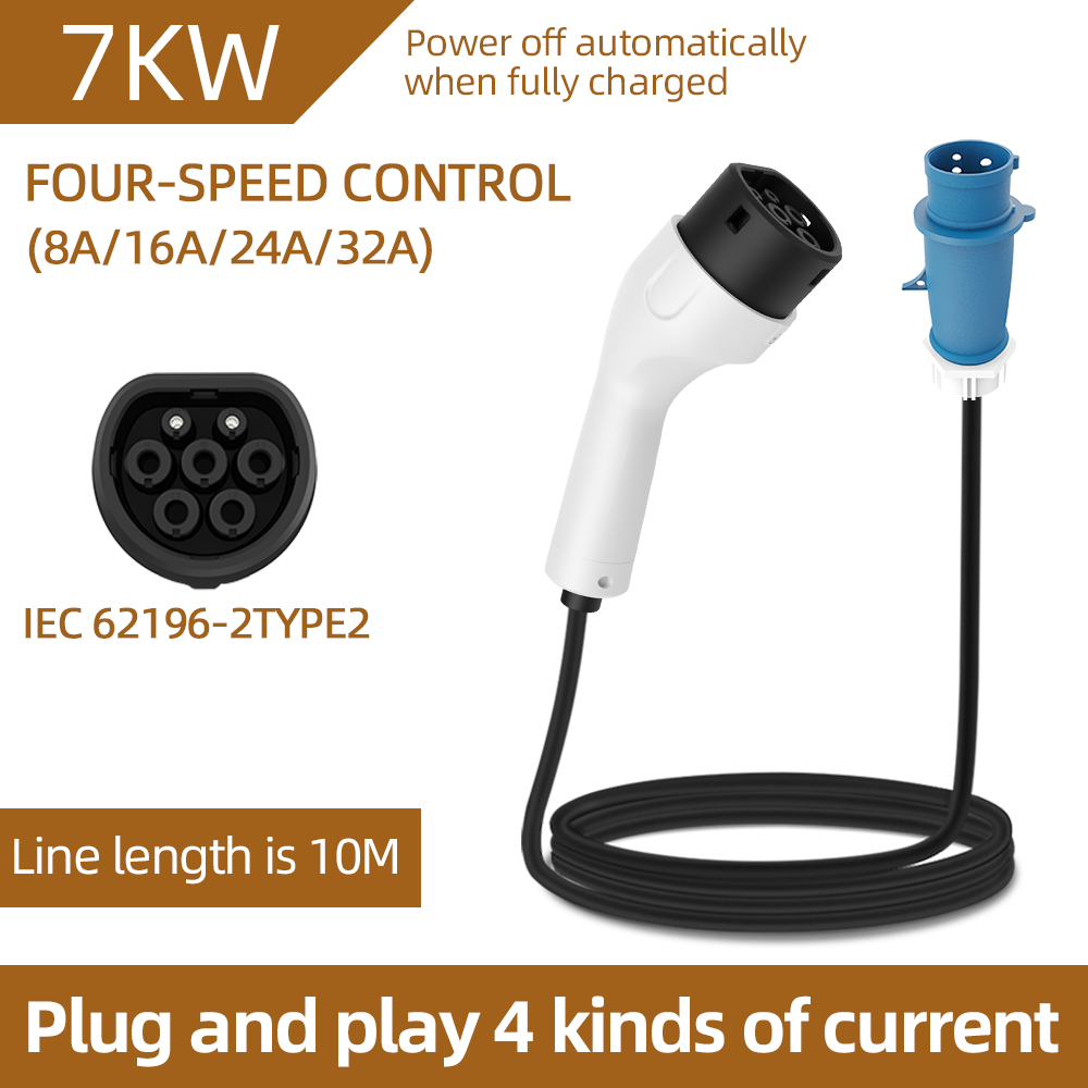 Ev Charger Adapter - Für Elektrofahrzeug 7KW 32A EV Tragbares