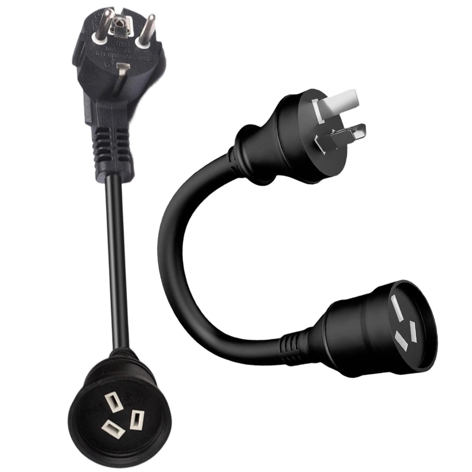 Ev Charger Adapter - EV-Ladegerät-Verlängerungskabel, robustes 10a-15a-Stromadapter-Verbindungskabel, EV-Ladeverlängerungskabel für Elektrofahrzeuge,