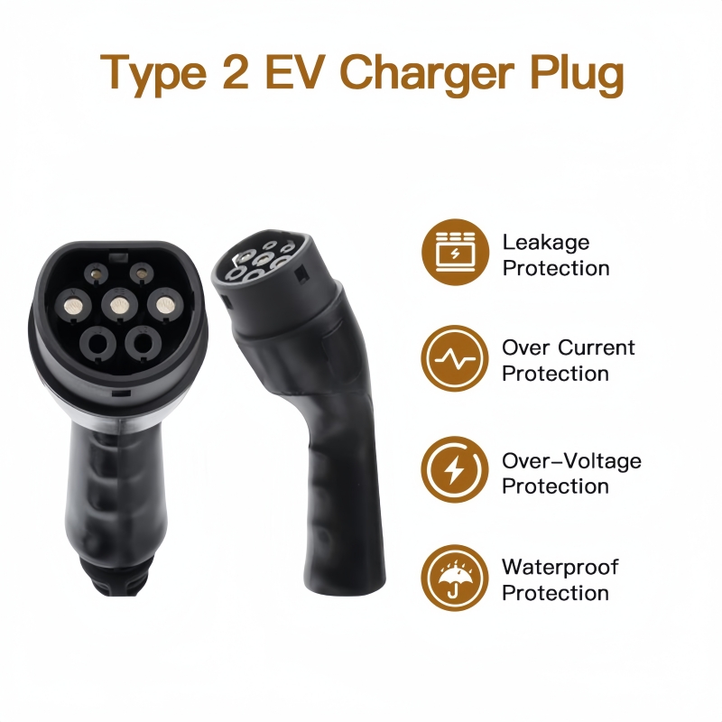 Neuer Typ 2 Stecker/Buchse ev  – Ev Charger Adapter Bewertung und Preis