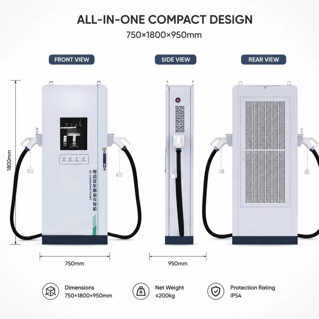 400kW Kommerzielles DC-EV-Lade – Ev Charger Bewertung und Preis