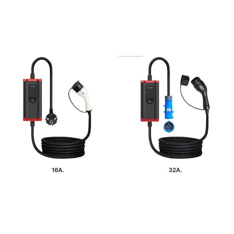 7 kW Typ 2 (IEC 62196) Tragbar – Portable Ev Charger Bewertung und Preis