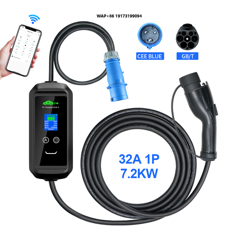 Maßgefertigter USA AC Tragbare – Portable Ev Charger Bewertung und Preis
