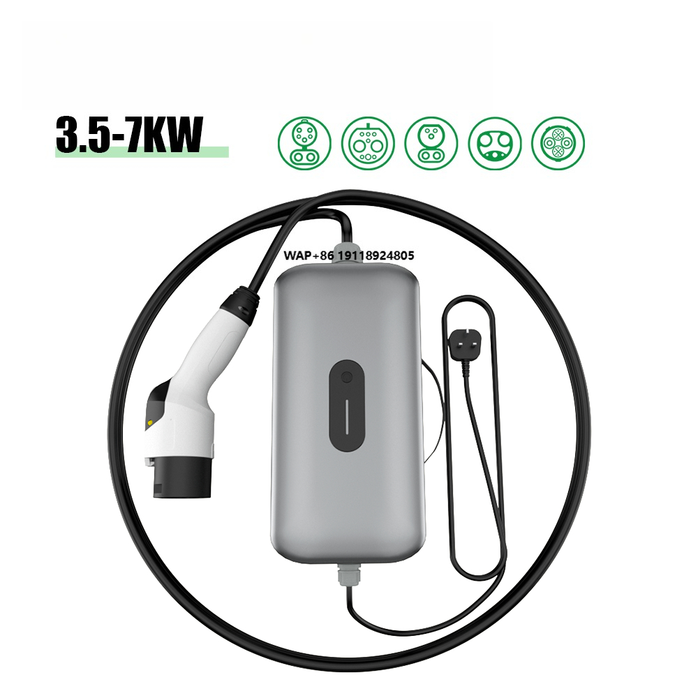Electway Neues 3,5kW 7kW DC Tr – Portable Ev Charger Bewertung und Preis