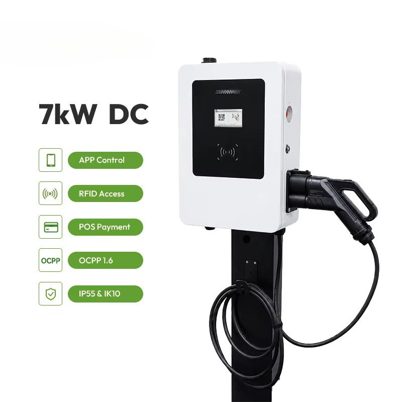 Neues 7kW DC-Schnellladegerät  – Fast Ev Charger Bewertung und Preis