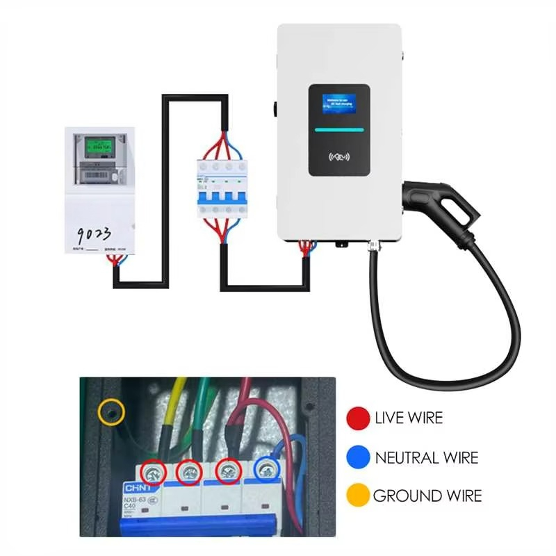 RSCHG 20kW CCS1 IP54 DC Elektr – Wallbox Ev Bewertung und Preis
