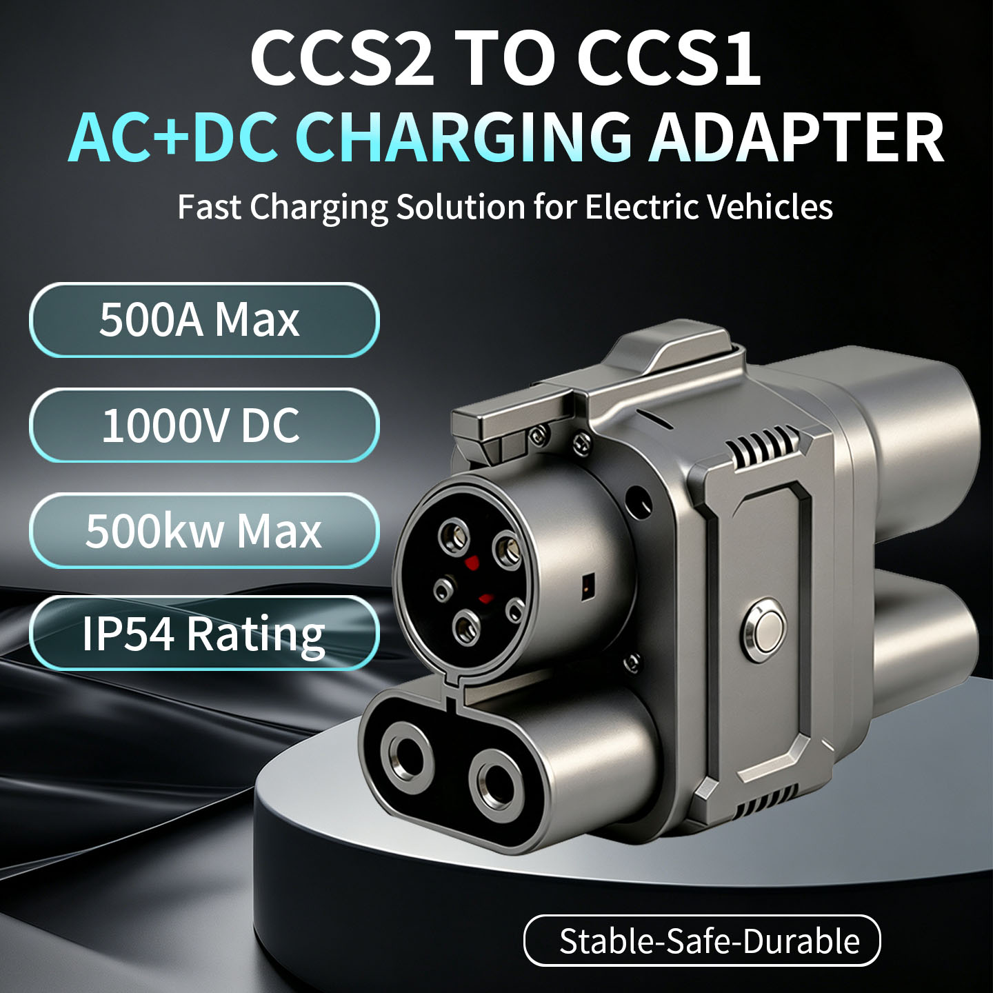 CCS2 zu CCS1 Typ2 zu Typ1 AC+D – Ev Charger Adapter Bewertung und Preis