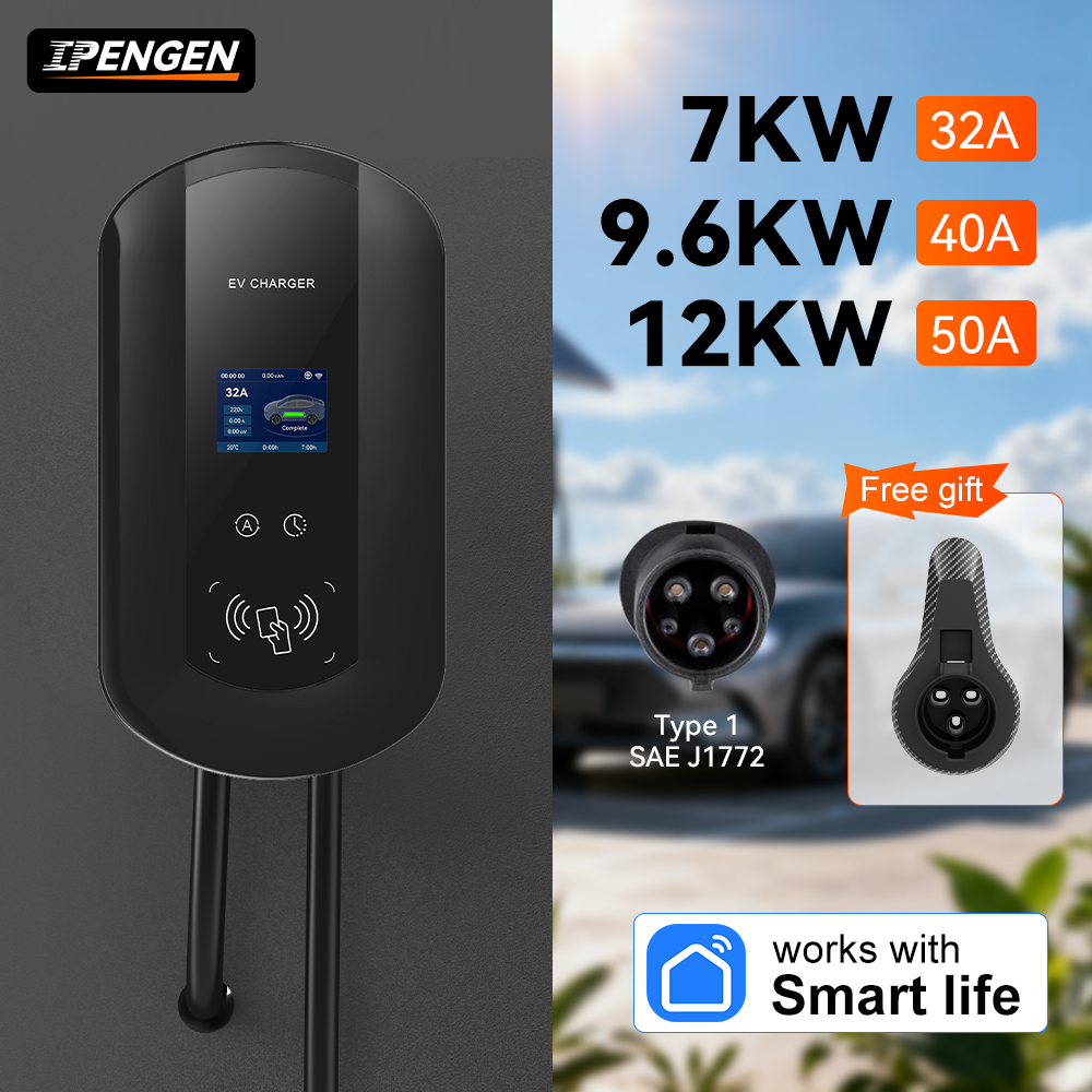 IPENGEN 32A/40A/50A EV-Ladesta – Wallbox Ev Bewertung und Preis